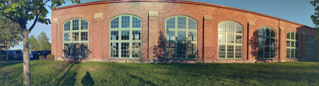 Automatically Generated Panorama of Founder's Hall