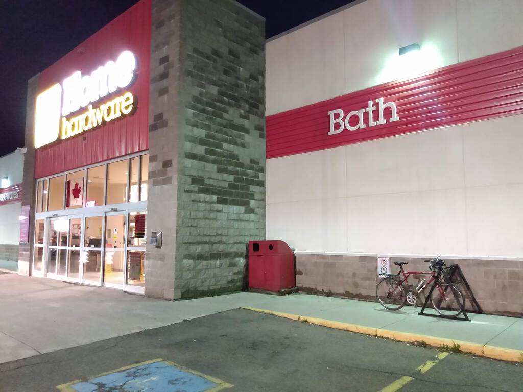 Cycling to Home Hardware