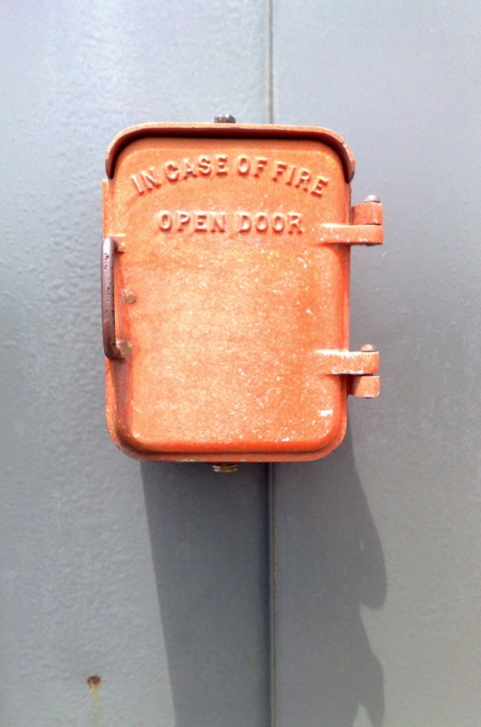 Fire Box at Coast Guard Compound in Charlottetown