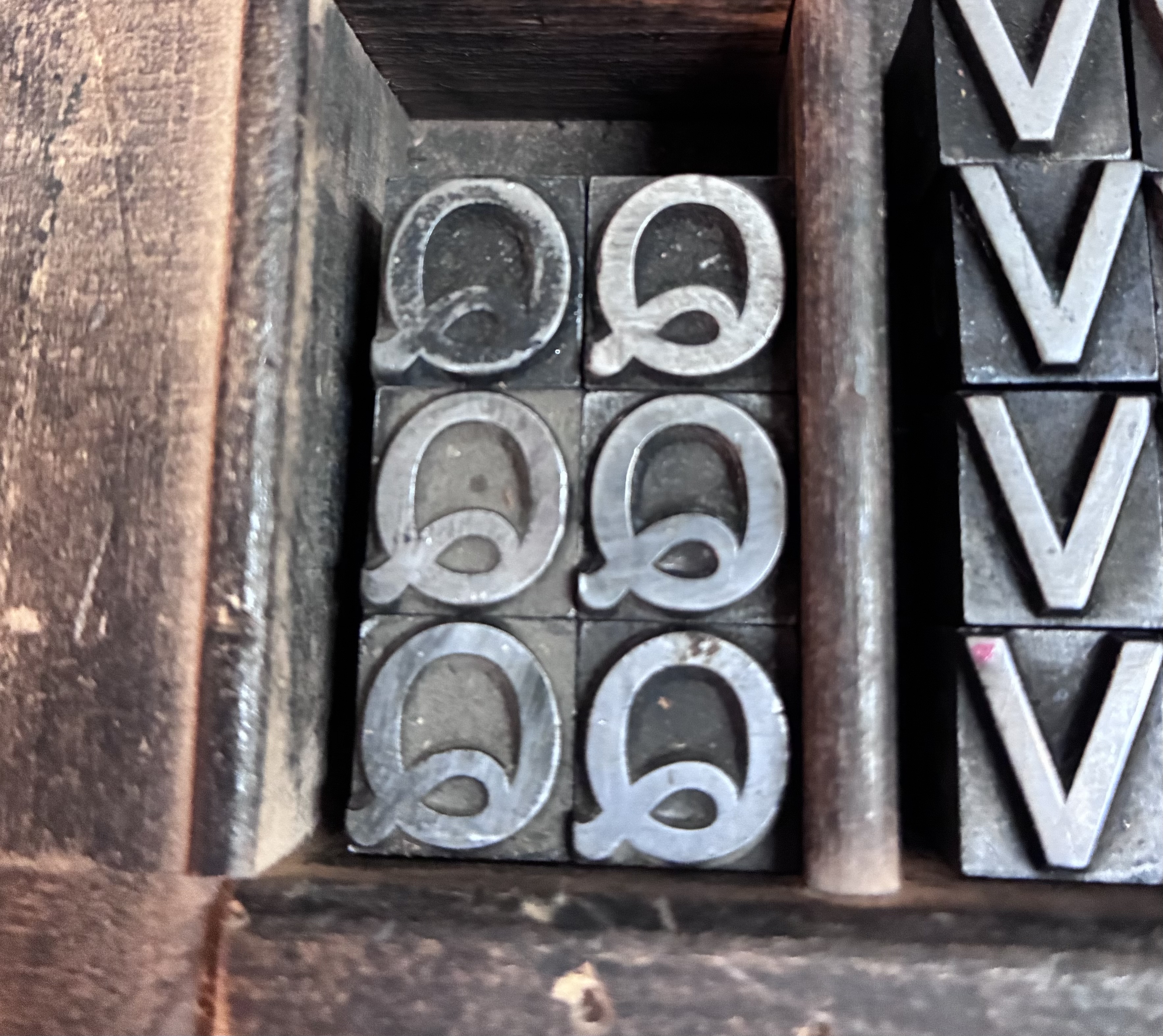 Upper case Q in a type case