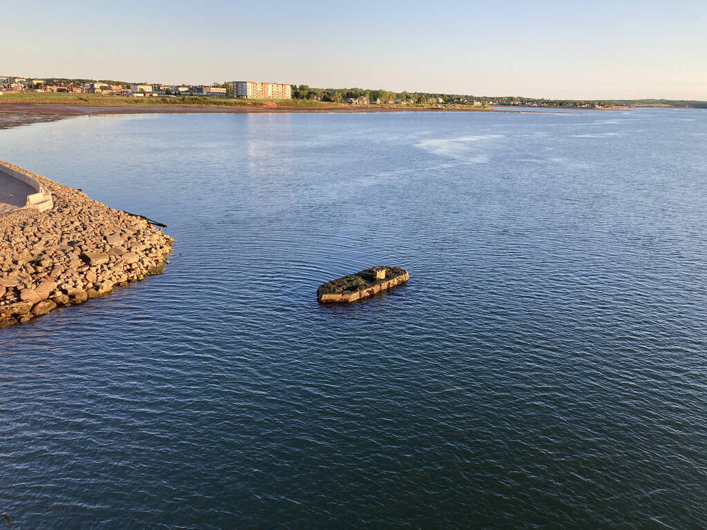 Very low tide in Charlottetown