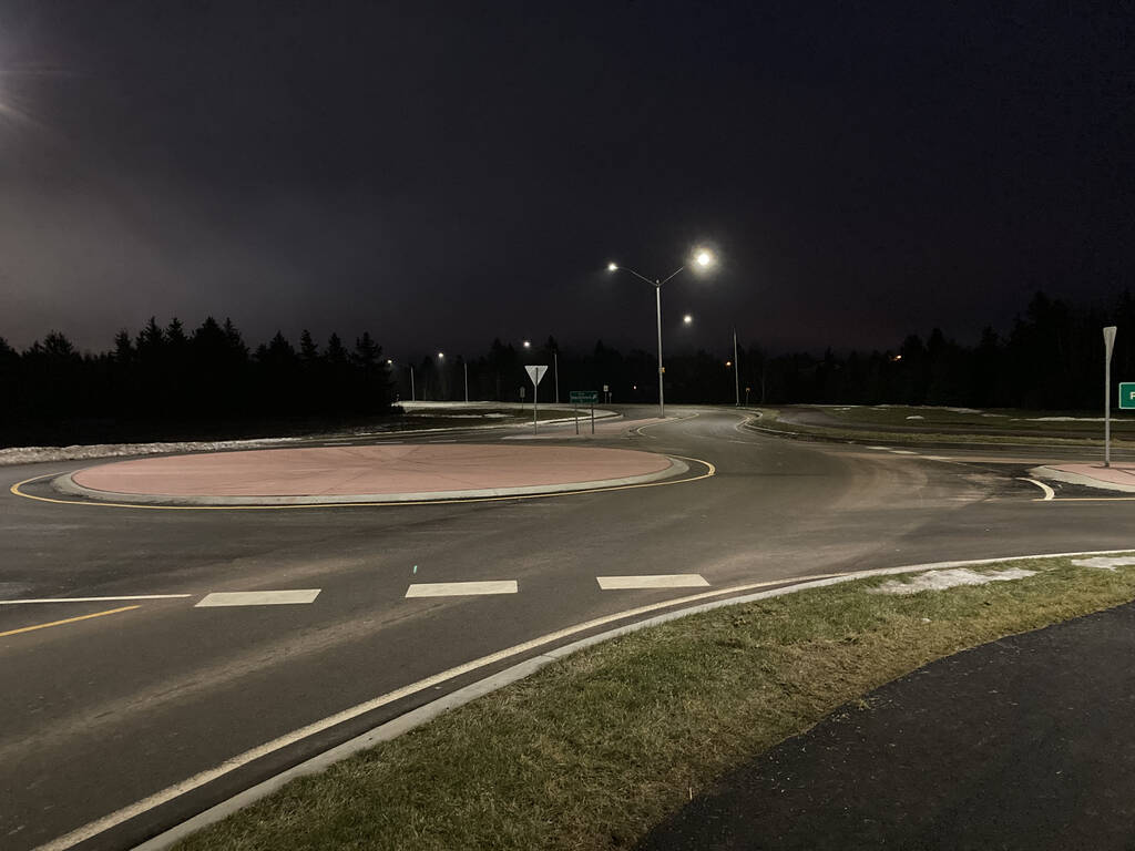 MacKinnon Road roundabout in Stratford.