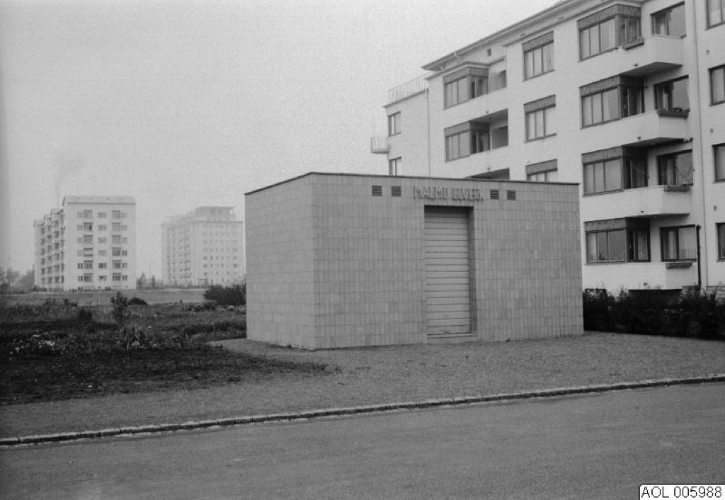 Another Malmö Elverk substation, on Erikstorpsgatan.