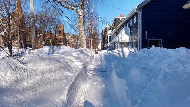 Sidewalk Plow