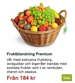 An office fruit basket.