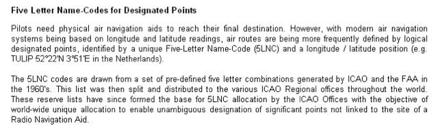 ICAO 5LNC Explanation