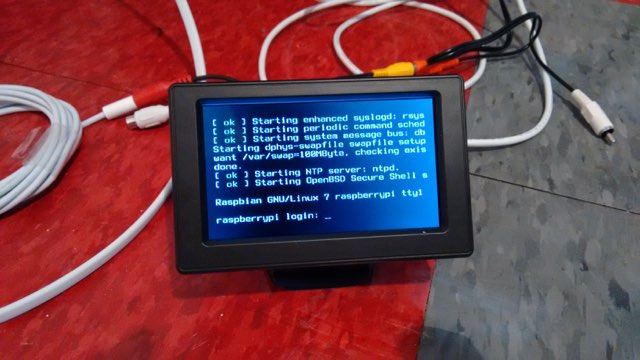 reverse camera raspberry pi