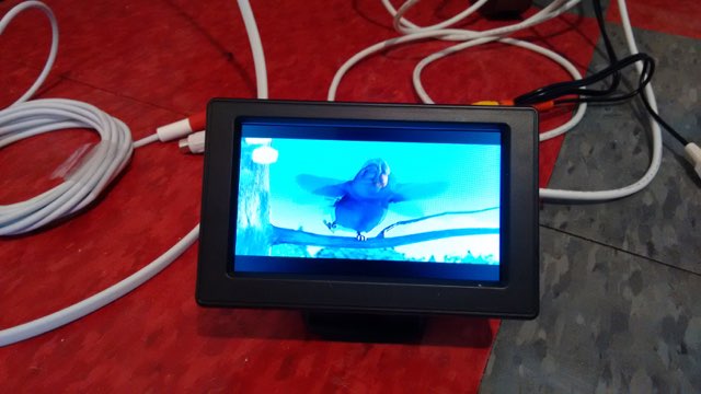 Video on Backup Camera display