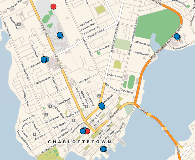 Charlottetown Cell Towers