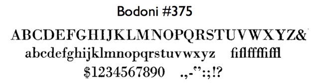 Bodini 375