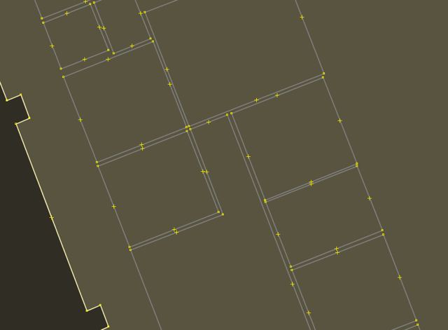 JOSM showing administrative areas in main level of Robertson Library