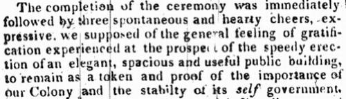 Excerpt from The Island, May 19, 1843.