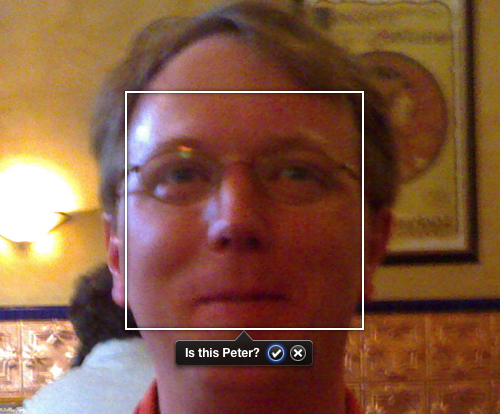 iPhoto '09 Faces Feature