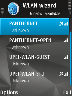 SSIDs at UPEI