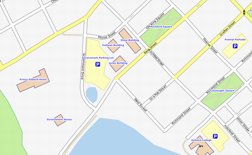 OpenStreetMap in Charlottetown