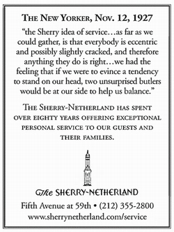 The Sherry-Netherland ad from The New Yorker