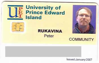 My UPEI Library Card