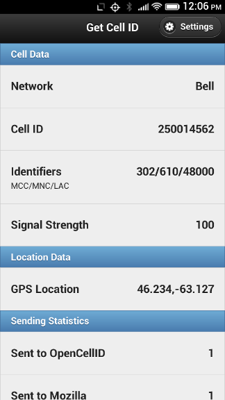 Get Cell ID: A Cell Network 