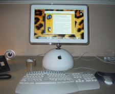 My iMac on My Desk