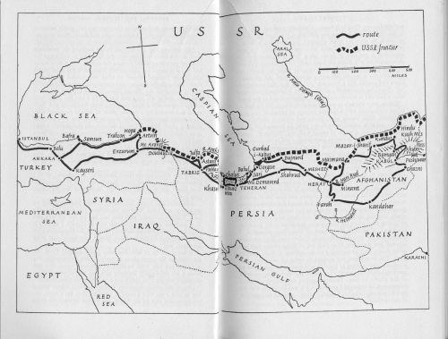 Route Map for Offbeat in Asia, Small