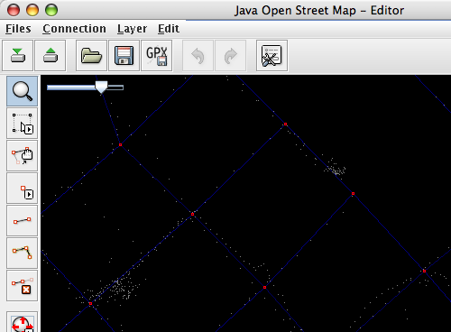 JOSM Editor Screen Shot