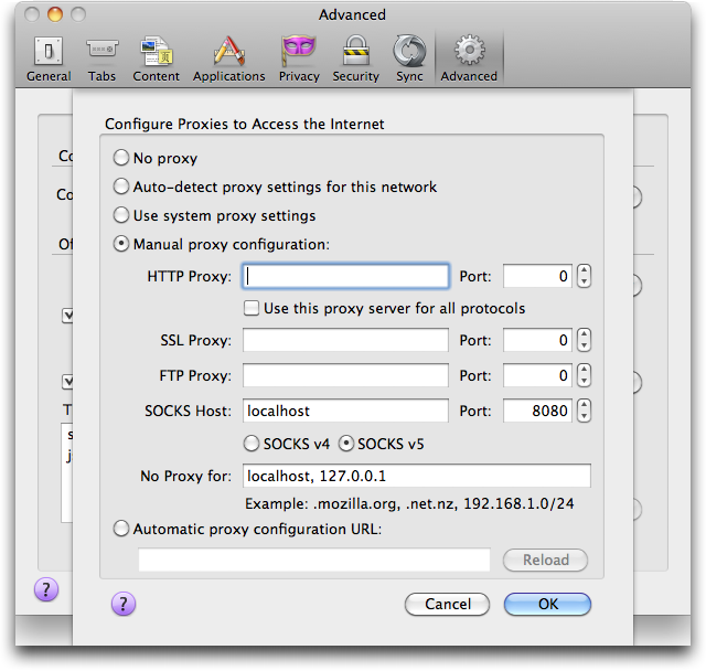 ssh proxy list