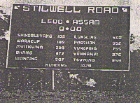 Stillwell Road Sign