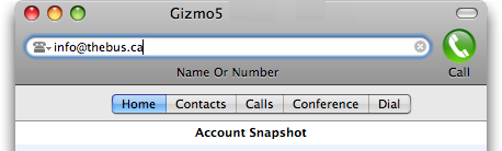 Gizmo5 Screen Shot