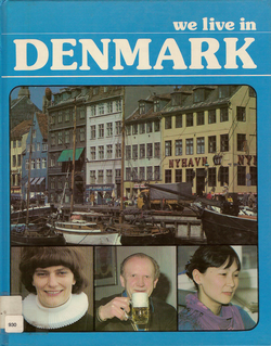 Cover of We Live in Denmark book