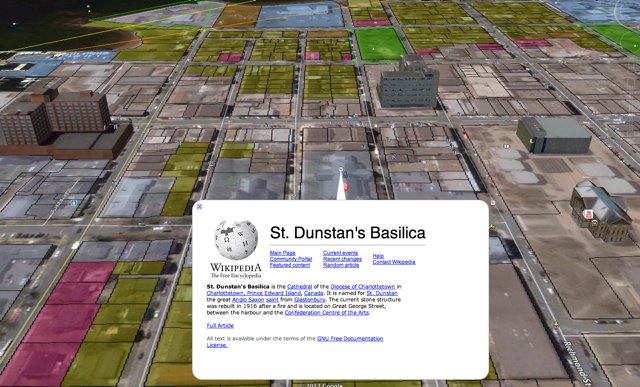 turn off google earth 3d