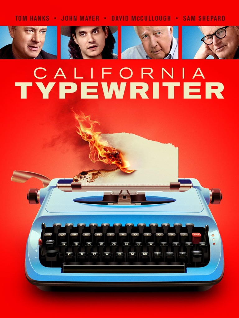 California Typewriter Poster