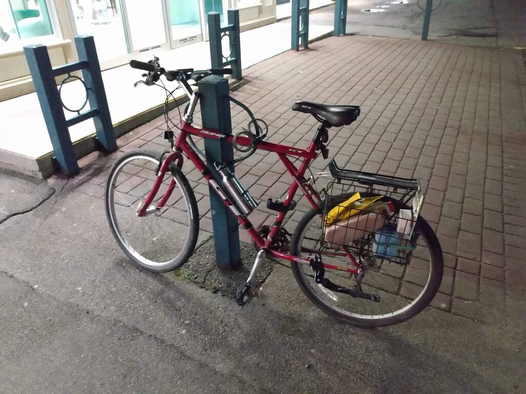 Murphy's Parkdale Pharmacy bicycle rack