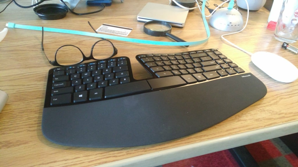 New Microsoft Sculpt Ergonomic Keyboard