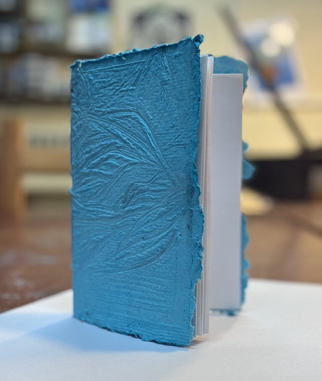 Notebook with Handmade Paper Cover