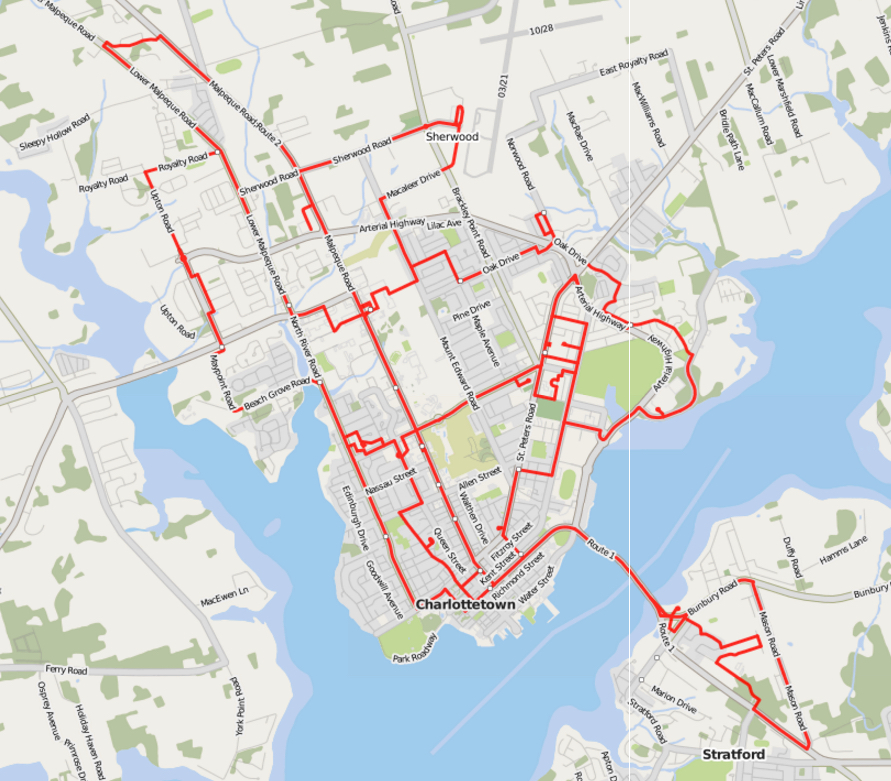 T3 Transit in OpenStreetMap