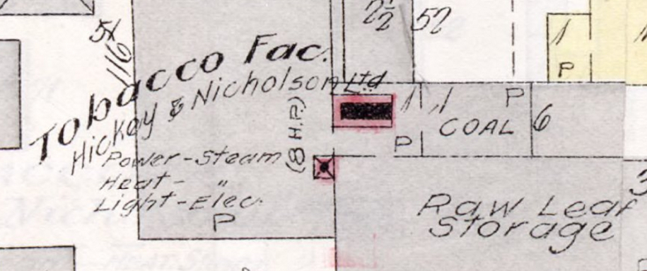 Detail from Charlottetown Fire Insurance Map.