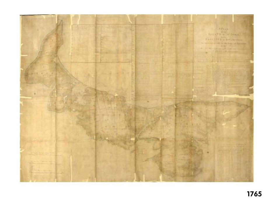 PEI Map 1765