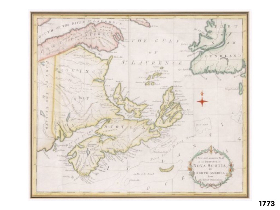 PEI Map 1773