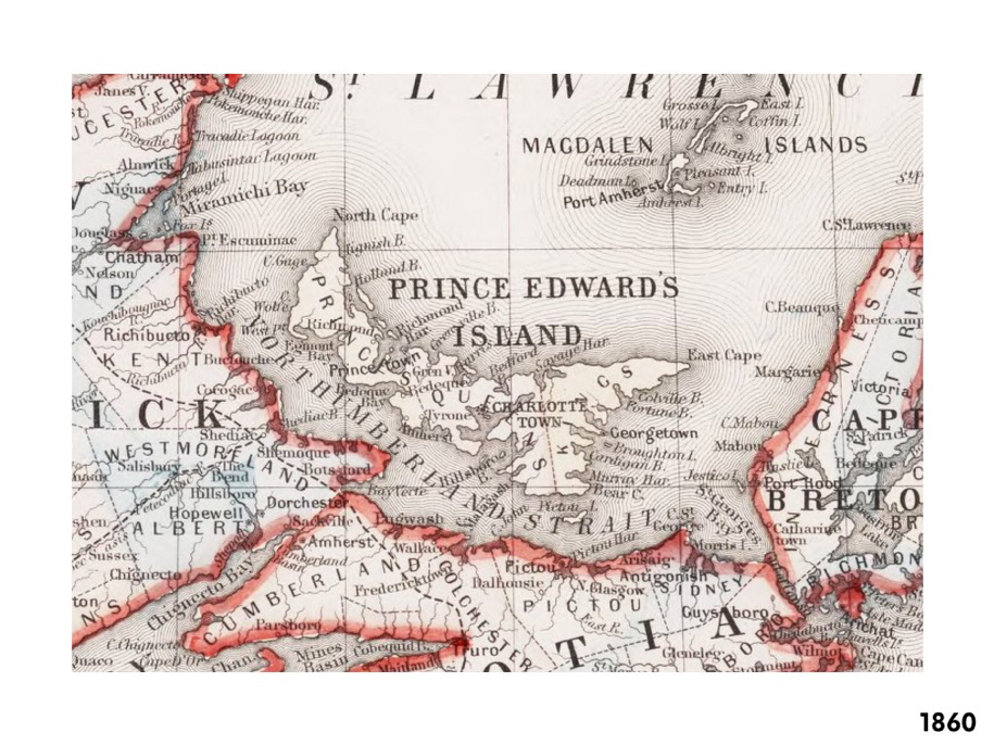 PEI Map 1860