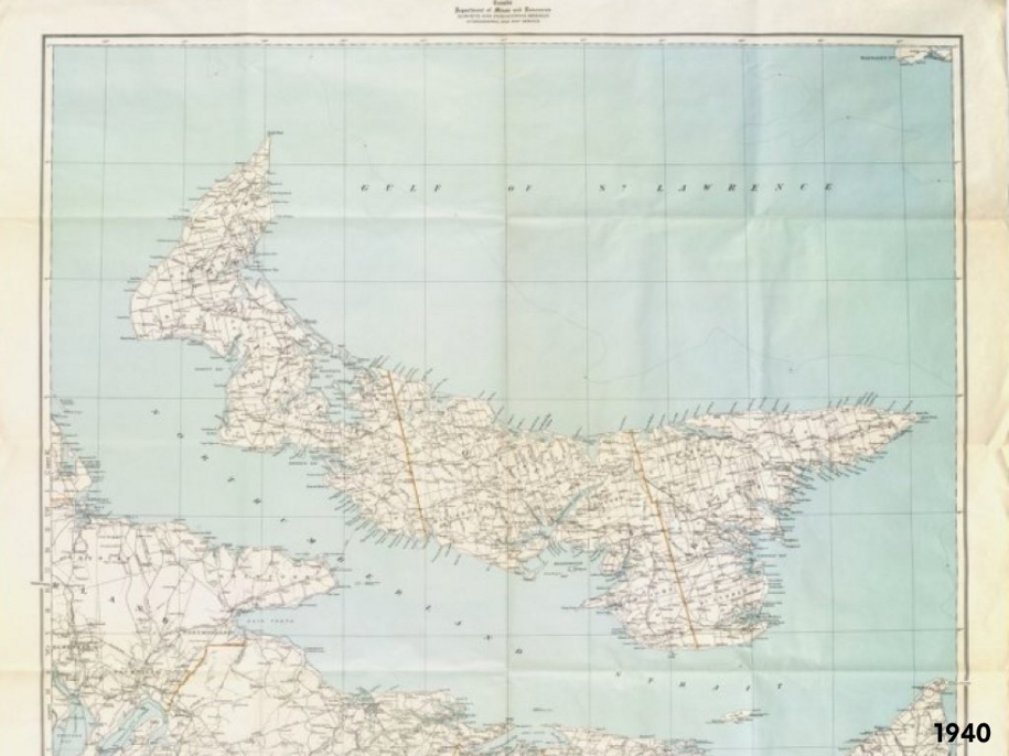 PEI Map 1940