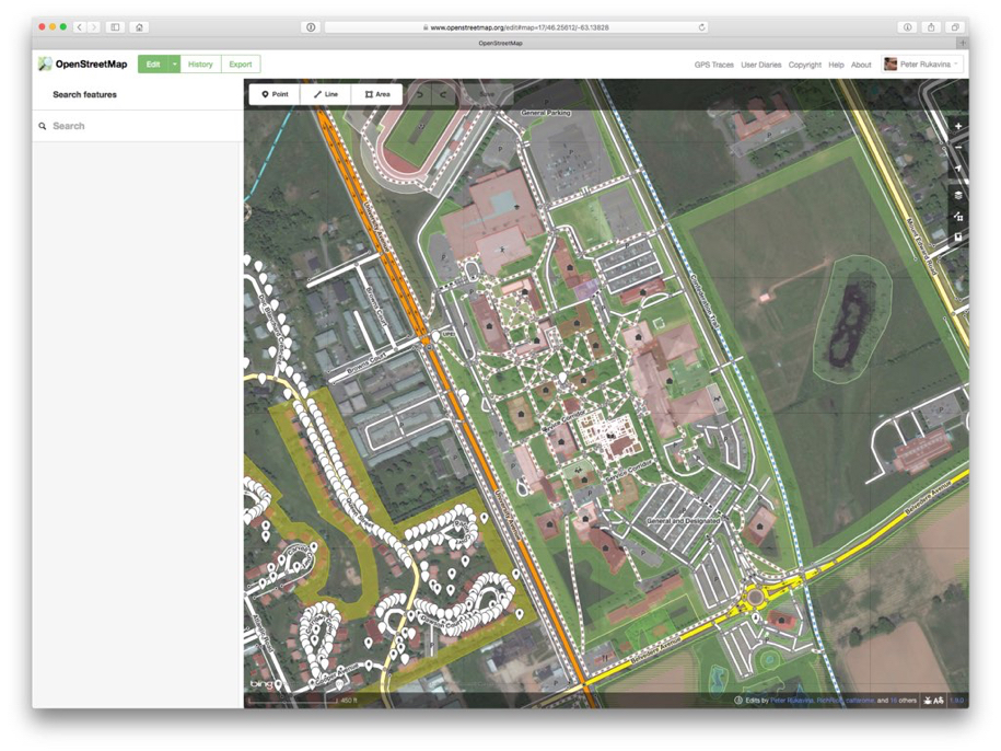 Editing OpenStreetMap