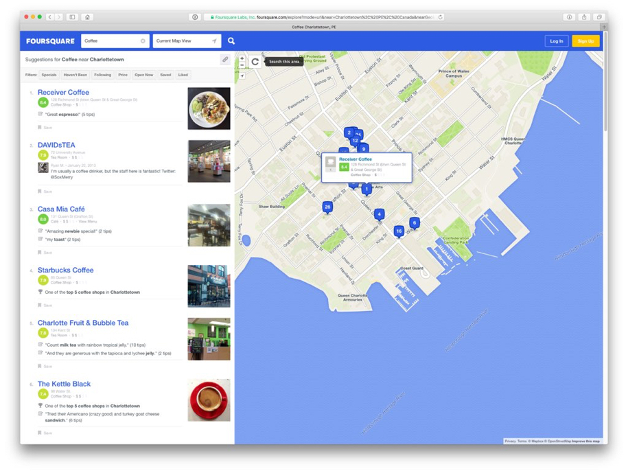 Foursquare Maps