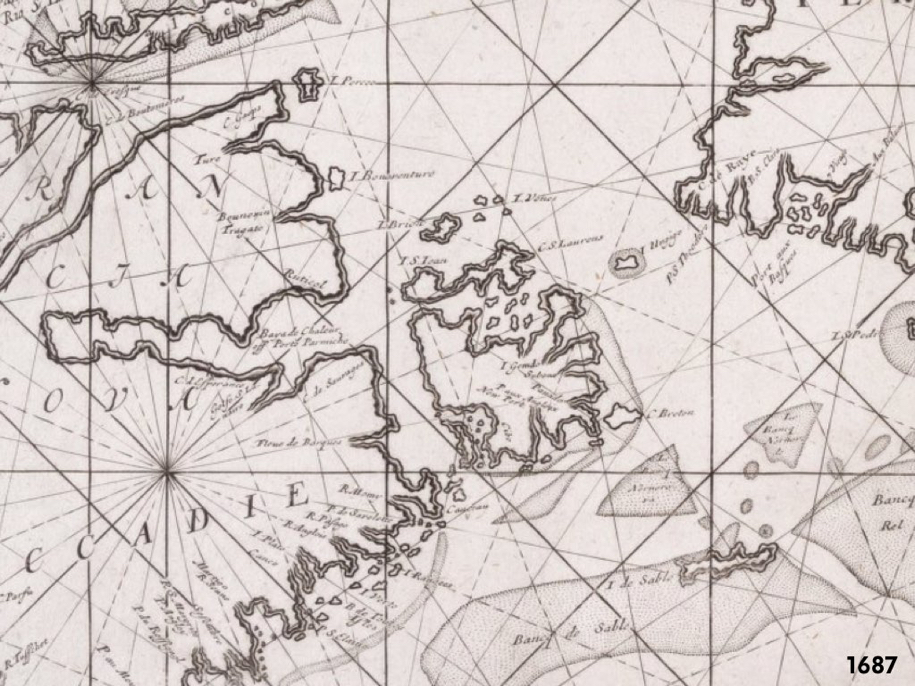 PEI Map 1687