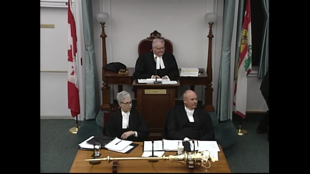 The Legislative Assembly livestream