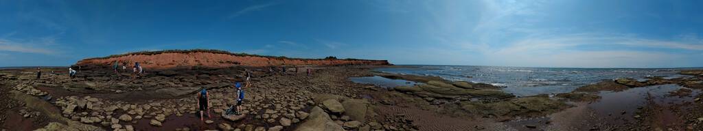 Panoramic view of St. Peters Island, PEI