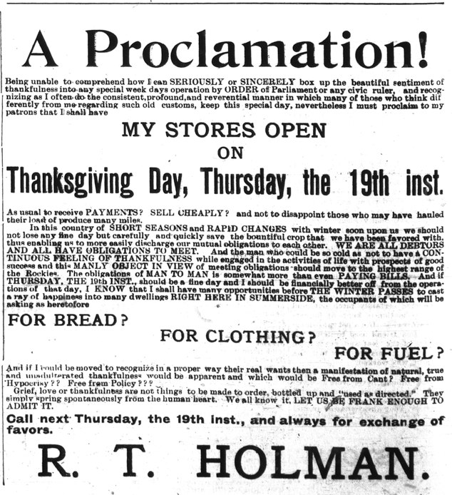 Summerside Journal, Oct. 18, 1899