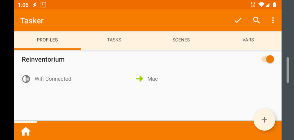 Tasker + = Android