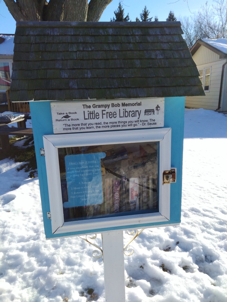 Photo of a Little Free Library in Napanee, Ontario