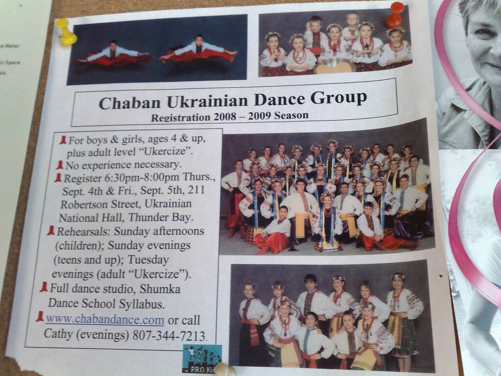 Ukrainian Dance Group in Thunder Bay